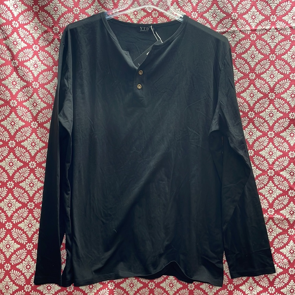 Long sleeve Henley top